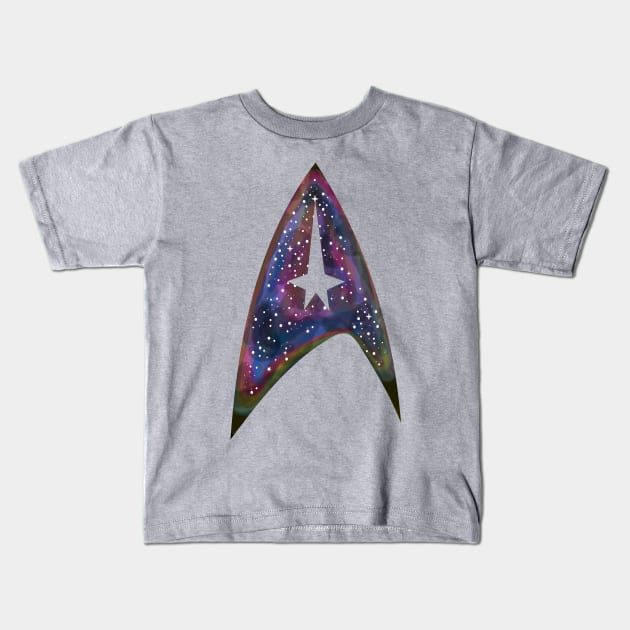 Space: The Final Frontier Kids T-Shirt by BlackAdam